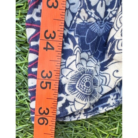 Japna XS Womens Multicolor Floral Pattern High-Low Wrap Pants 100% Viscose - Picture 6 of 6